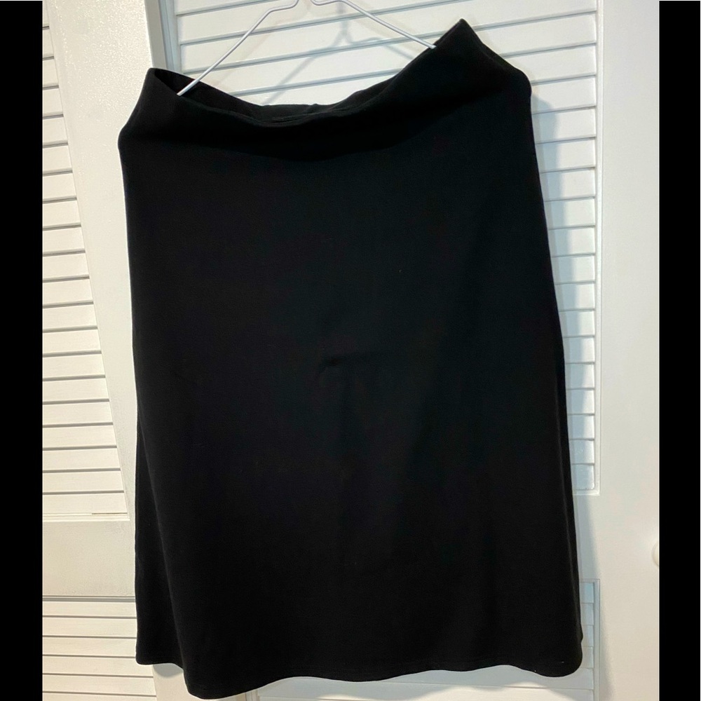Black Midi Skirt